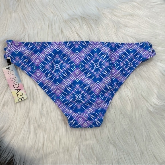 NWT Sundazed Stunner Strappy Hipster Bottom Md - Picture 5 of 9
